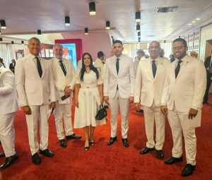 La Directora General de la DIDA, Carolina Serrata Méndez, participó en la toma de posesión del Presidente Constitucional Luis Abinader Corona para su segundo mandato