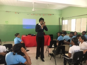 Nuestra Oficina Provincial de La Romana imparte charla sobre el Rol de la DIDA
