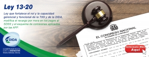 Los afiliados al SDSS tendrán acceso a las prestaciones establecidas en la Ley 87-01 a través de acuerdos de pago realizados por sus empleadores y la Tesorería de la Seguridad Social (TSS)