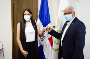 La Directora de la DIDA y el Director de Jubilaciones y Pensiones del Estado (DGJP), buscan solucionar casos afiliados reclaman Pensiones.