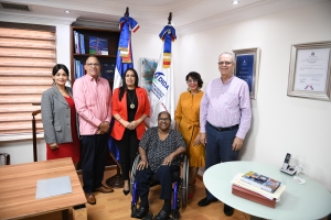 El Mopesep visita la Directora general de la DIDA en la oficina de la sede central