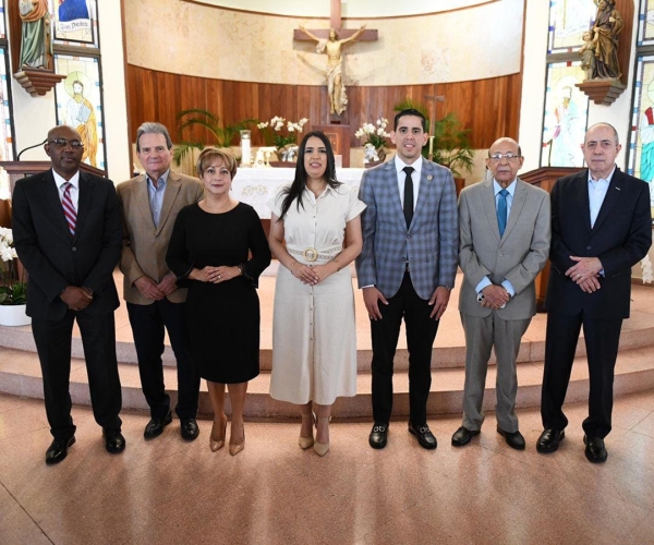 Carolina Serrata Méndez, directora general de la DIDA, expresa gratitud en la Misa de Acción de Gracias por el 22vo. aniversario de la entidad