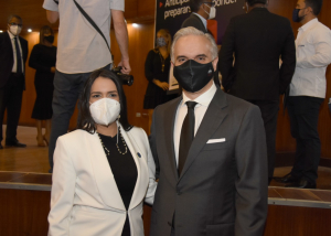 Carolina Serrata Méndez saluda fortalecer sistema de Higiene y Seguridad en el Trabajo en acto de celebración realizado por el Ministerio de Trabajo.