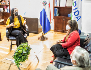 Titular de la DIDA, Carolina Serrata Méndez, recibe propuestas de ADIMARS para Gran Diálogo Nacional sobre derechos de los afiliados en el Seguro Familiar de Salud (SFS)