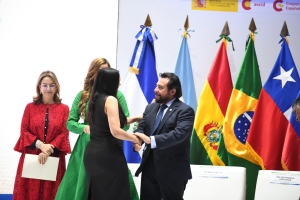Directora General de la DIDA, agradece la acogida en el Salvador