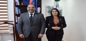 Titular de la DIDA Carolina Serrata Méndez y Defensor del Pueblo Pablo Ulloa coordinan trabajos conjuntos en favor de los ciudadanos