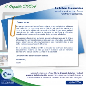 Orgullo DIDA