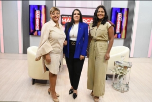 La Directora General de la DIDA, Carolina Serrata Méndez, participó en el programa “Más Cerca” con Anibelca Rosario y Marisol Mendoza