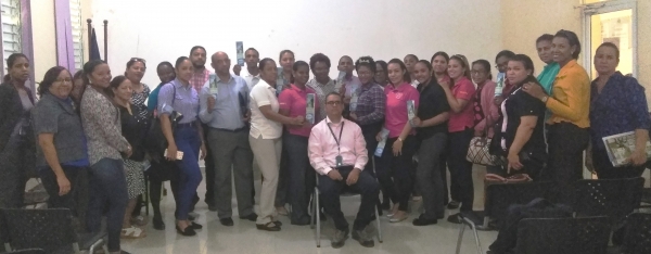 La DIDA realiza actividades educativas para ampliar los conocimientos sobre los beneficios del Sistema Dominicano de Seguridad Social (SDSS) a maestros en la Provincia de Peravia