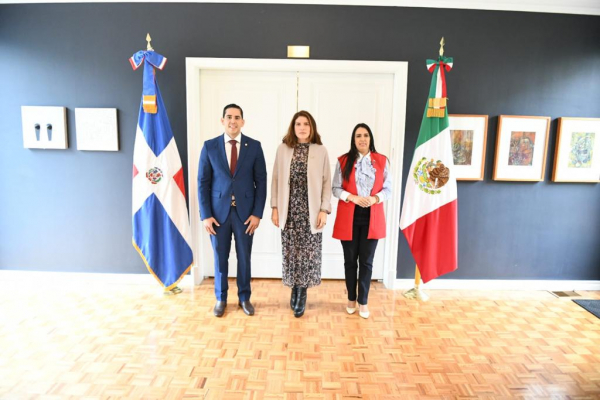 Embajada de la República Dominicana en la ciudad de México recibió a Titular de la DIDA y funcionarios dominicanos que participaron en actividades de la CISS
