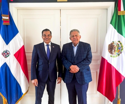 Director de la DIDA visita Embajada Dominicana en México para fortalecer vínculos internacionales en beneficio de los afiliados al SDSS